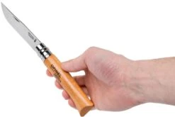 Opinel Navaja No. 010, Acero Carbono, Longitud De La Cuchilla 10 Cm -Leatherman Tienda OP010 08 opinel v201901