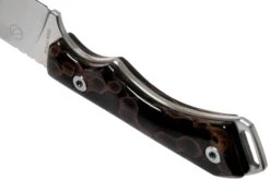 QSP Knife Workaholic QS124-C SK03 Raffir Noble Bronze Moon Cuchillo Fijo -Leatherman Tienda QS124 C 04 qsp