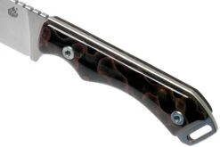 QSP Knife Workaholic QS124-C SK03 Raffir Noble Bronze Moon Cuchillo Fijo -Leatherman Tienda QS124 C 05 qsp