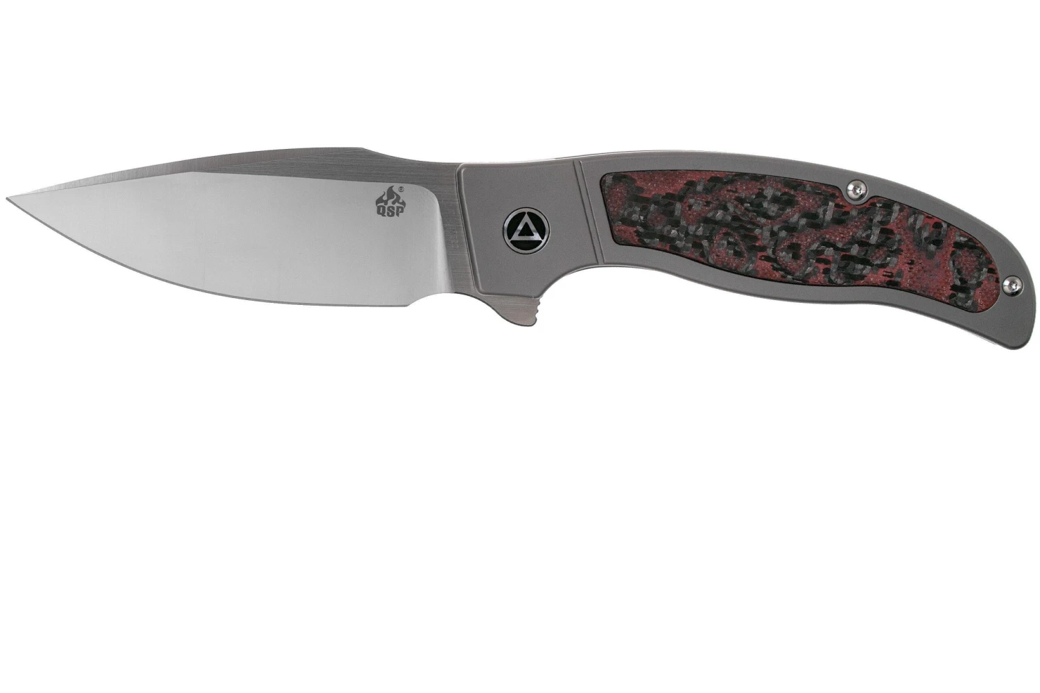 QSP Knife Legatus QS136-B Fibra De Carbono. Red G10 Cuchillo De Caballero, DBW Design 3 QSP Knife Legatus QS136-B Fibra De Carbono. Red G10 Cuchillo De Caballero, DBW Design