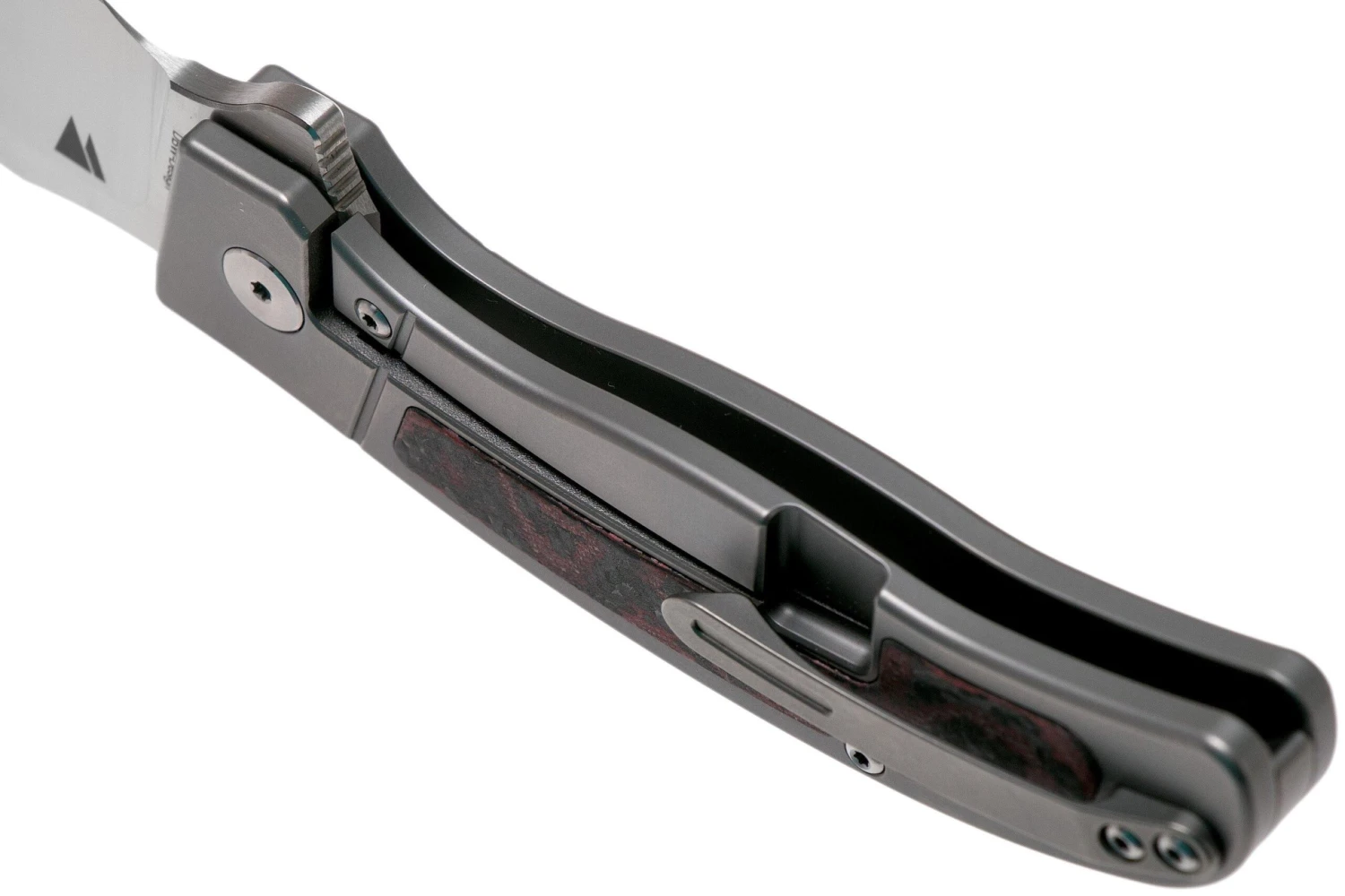 QSP Knife Legatus QS136-B Fibra De Carbono. Red G10 Cuchillo De Caballero, DBW Design 7 QSP Knife Legatus QS136-B Fibra De Carbono. Red G10 Cuchillo De Caballero, DBW Design - Imagen 5