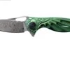 Rike Mini Hummingbird Navaja Damascus, Verde -Leatherman Tienda RKMINI GR 01 rike knives mini hummingbird rkmini gr 01