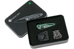 Rike Mini Hummingbird Navaja Damascus, Verde -Leatherman Tienda RKMINI GR 10 rike knives mini hummingbird rkmini gr 10