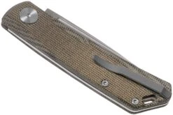 Real Steel Luna Premium II M390, Green Micarta 7006P Knivesandtools Exclusive Navaja Slipjoint -Leatherman Tienda RL7006P 04 real steel kato