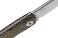 Real Steel Luna Premium II M390, Green Micarta 7006P Knivesandtools Exclusive Navaja Slipjoint -Leatherman Tienda RL7006P 06 real steel kato