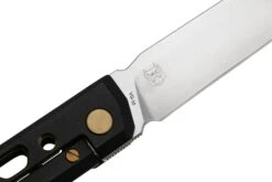 Real Steel Bruns Titanium, Black&Gold 7661G Navaja, Diseño Ivan Braginets -Leatherman Tienda RL7661G 05 realsteel