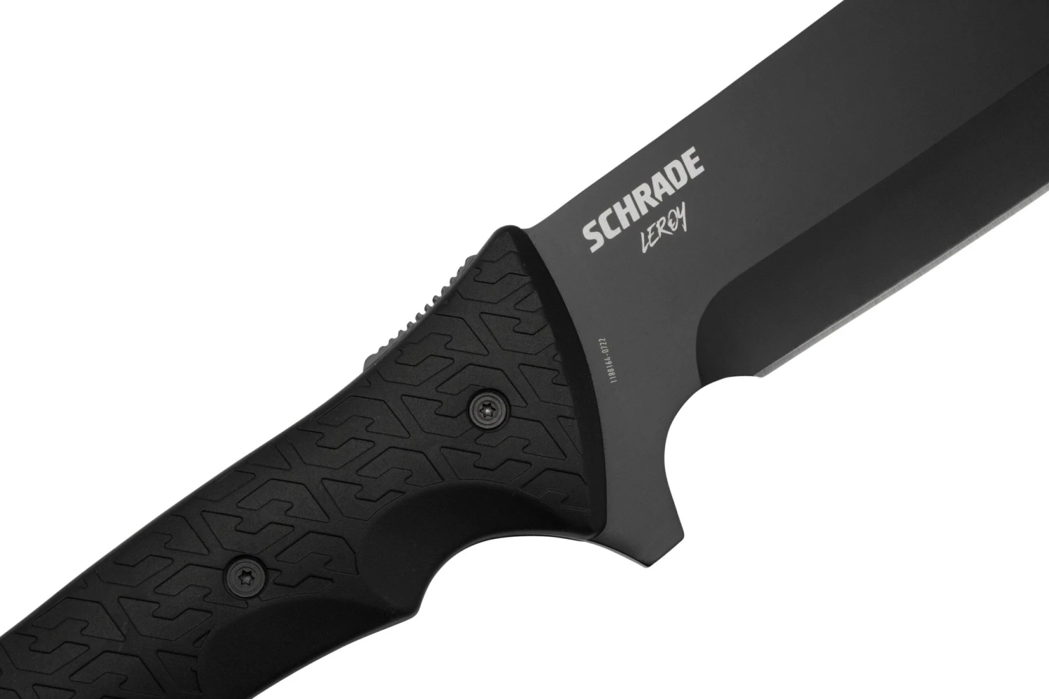 Schrade Leroy Fixed Blade 650942, Cuchillo Negro De Supervivencia 7 Schrade Leroy Fixed Blade 650942, Cuchillo Negro De Supervivencia - Imagen 5