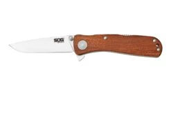 SOG Twitch II, Wood Handle TWI7-CP Navaja