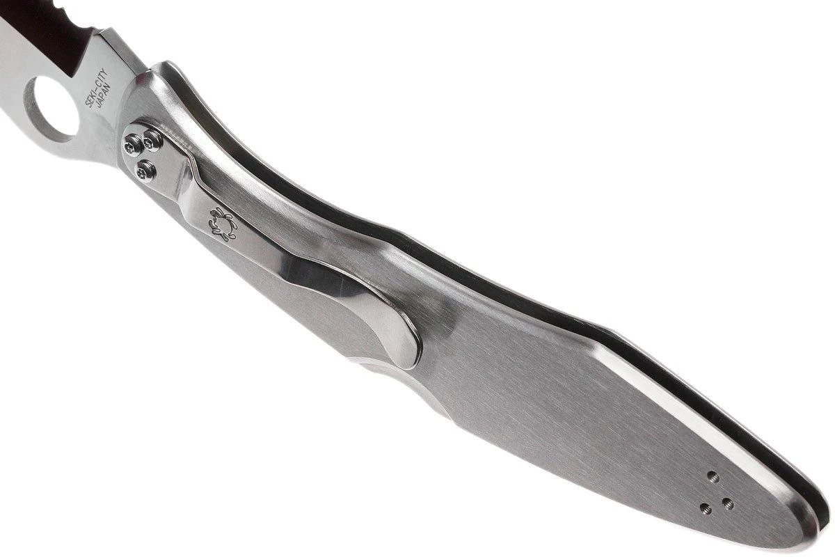 Spyderco C07 Police Parcialmente Dentado, Acero Inoxidable 7 Spyderco C07 Police Parcialmente Dentado, Acero Inoxidable - Imagen 5