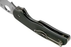 Spyderco C123GPGY Sage 1, Cool Gray G-10, Maxamet Navaja -Leatherman Tienda SPC123GPGY 05 spyderco
