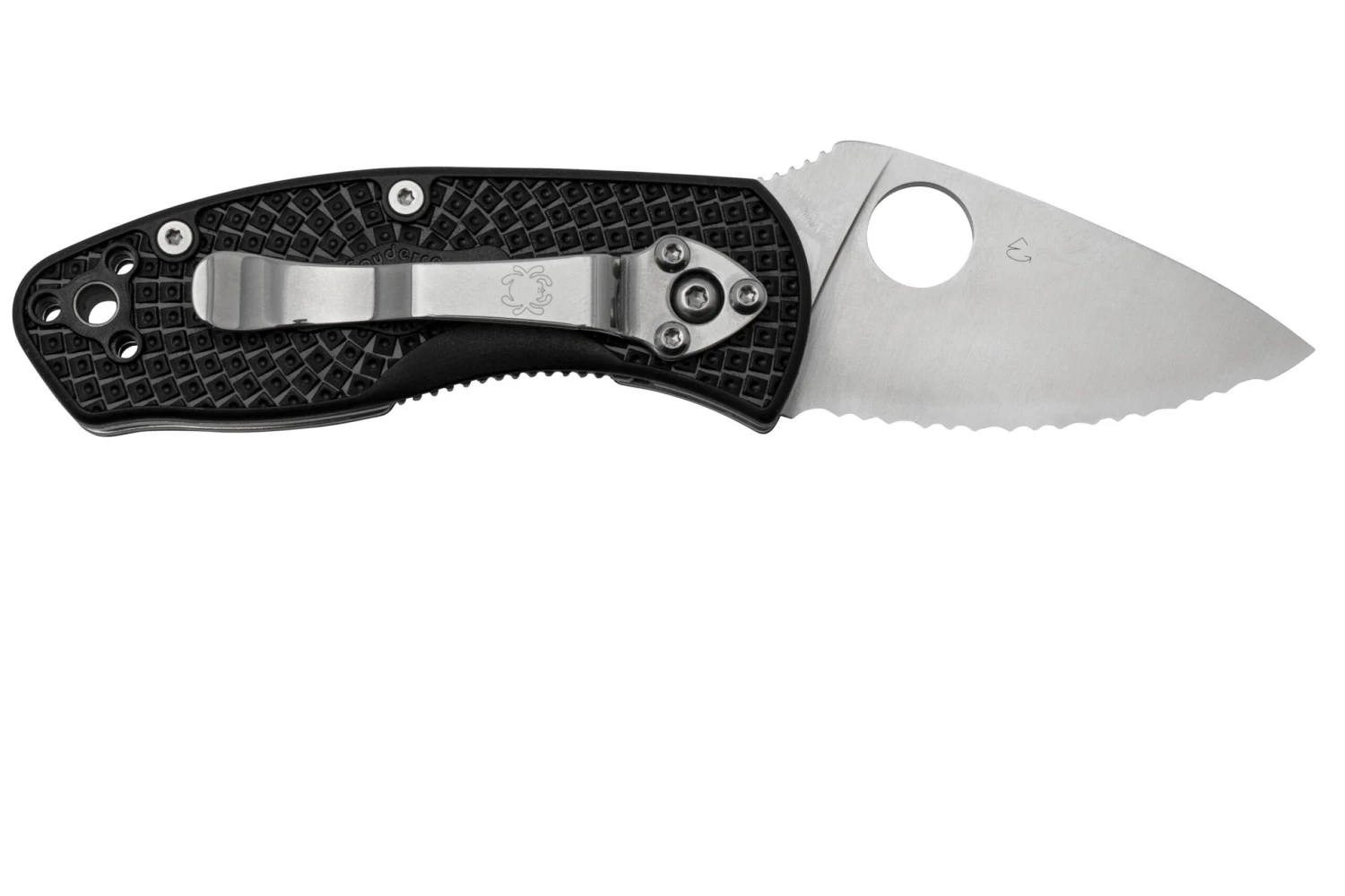 Spyderco Ambitious Lightweight C148SBK Navaja Dentada 4 Spyderco Ambitious Lightweight C148SBK Navaja Dentada - Imagen 2