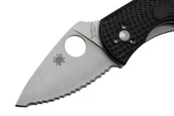 Spyderco Ambitious Lightweight C148SBK Navaja Dentada 10 Spyderco Ambitious Lightweight C148SBK Navaja Dentada -Leatherman Tienda SPC148SBK 03 spyderco