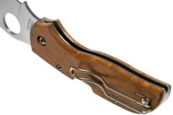 Spyderco Chaparral Birdseye Maple Wood C152WDP Navaja -Leatherman Tienda SPC152WDP 05 spyderco