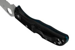 Spyderco Endela Thin Blue Line C243FPSBKBL Navaja Parcialmente Dentada 11 Spyderco Endela Thin Blue Line C243FPSBKBL Navaja Parcialmente Dentada -Leatherman Tienda SPC243FPSBKBL 04 spyderco