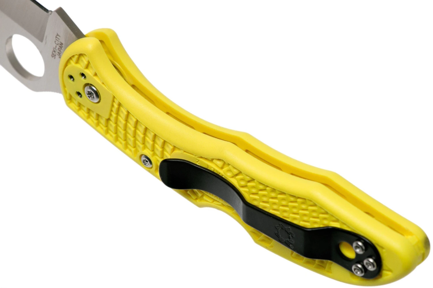 Spyderco Delica Salt 2 Wharncliffe C88PWCYL2 Navaja 7 Spyderco Delica Salt 2 Wharncliffe C88PWCYL2 Navaja - Imagen 5