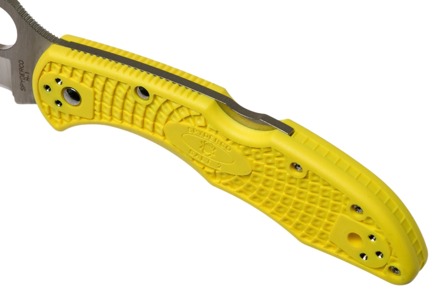 Spyderco Delica Salt 2 Wharncliffe C88PWCYL2 Navaja 9 Spyderco Delica Salt 2 Wharncliffe C88PWCYL2 Navaja - Imagen 7