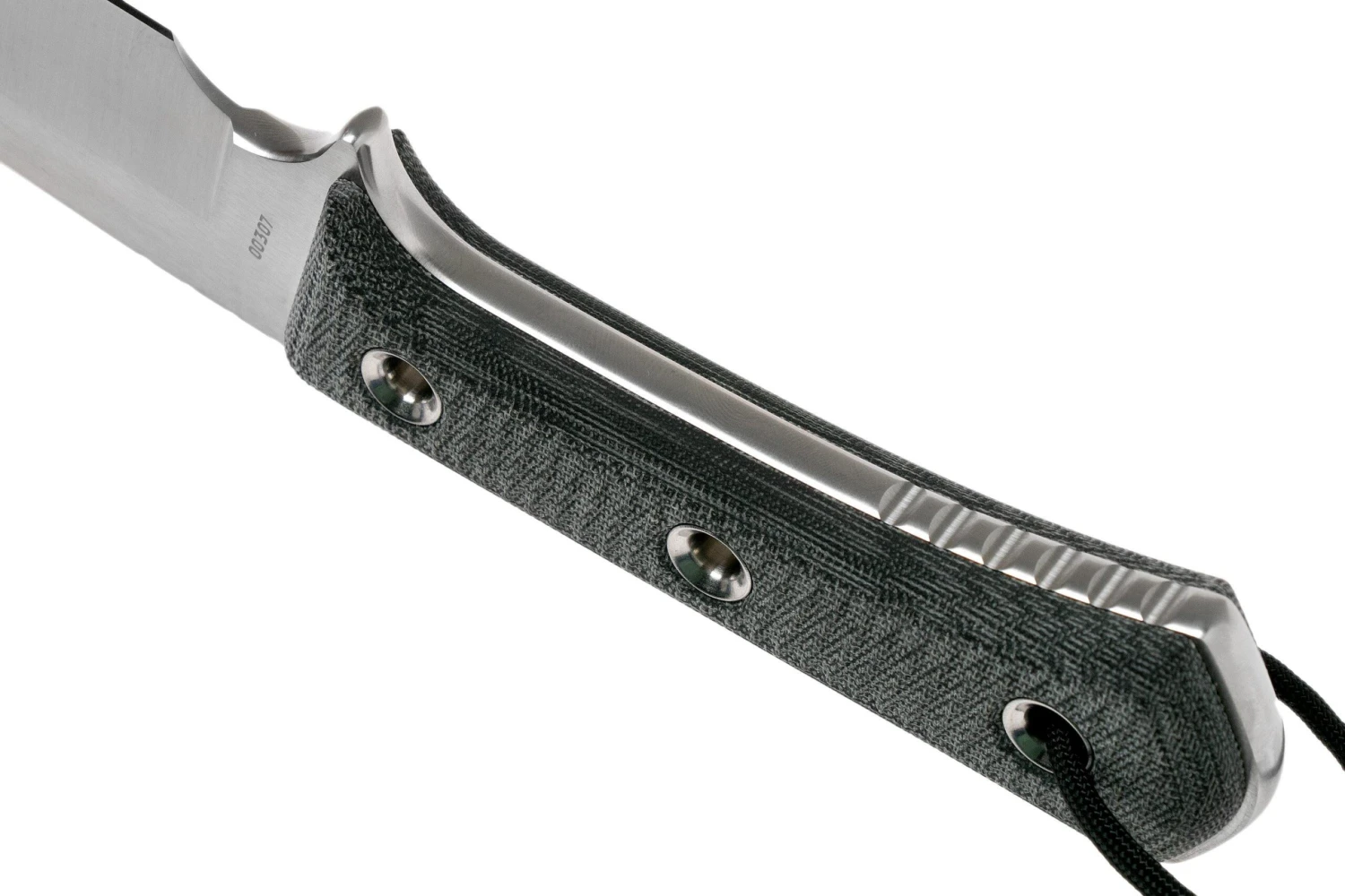 TRC Knives Apocalypse, Elmax, Black Canvas Micarta, Cuchillo De Supervivencia 6 TRC Knives Apocalypse, Elmax, Black Canvas Micarta, Cuchillo De Supervivencia - Imagen 4