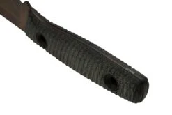 TRC Knives Classic Freedom M390 Apo Finish Black Canvas Micarta, Cuchillo Bushcraft -Leatherman Tienda TI CF BM 34APO 04 trc