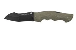 Viper Rhino 1, V5905CV, Blackwash Elmax, Green Canvas Micarta Navaja, Diseño Fabrizio Silvestrelli