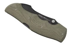 Viper Rhino 1, V5905CV, Blackwash Elmax, Green Canvas Micarta Navaja, Diseño Fabrizio Silvestrelli -Leatherman Tienda VPV5905CV 06 viper