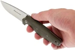 Viper Dan 1 5928GGR Green G10 N690, Drop-point -Leatherman Tienda VPV5928GGR 07 viper dan 1 vpv5928ggr 07