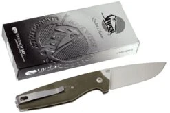 Viper Dan 1 5928GGR Green G10 N690, Drop-point -Leatherman Tienda VPV5928GGR 08 viper dan 1 vpv5928ggr 08