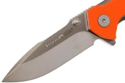 Viper Storm V5954GO Orange G10 - Satin, Rick Hinderer Design -Leatherman Tienda VPV5954GO 03 viper storm vpv5954go 03