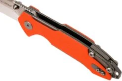 Viper Storm V5954GO Orange G10 - Satin, Rick Hinderer Design -Leatherman Tienda VPV5954GO 07 viper storm vpv5954go 07
