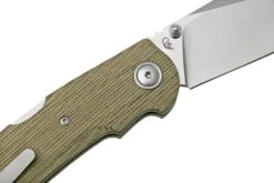 Viper Turn V5988CG Green Canvas Micarta Navaja, Fabrizio Silvestrelli Design -Leatherman Tienda VPV5988CG 05 viper