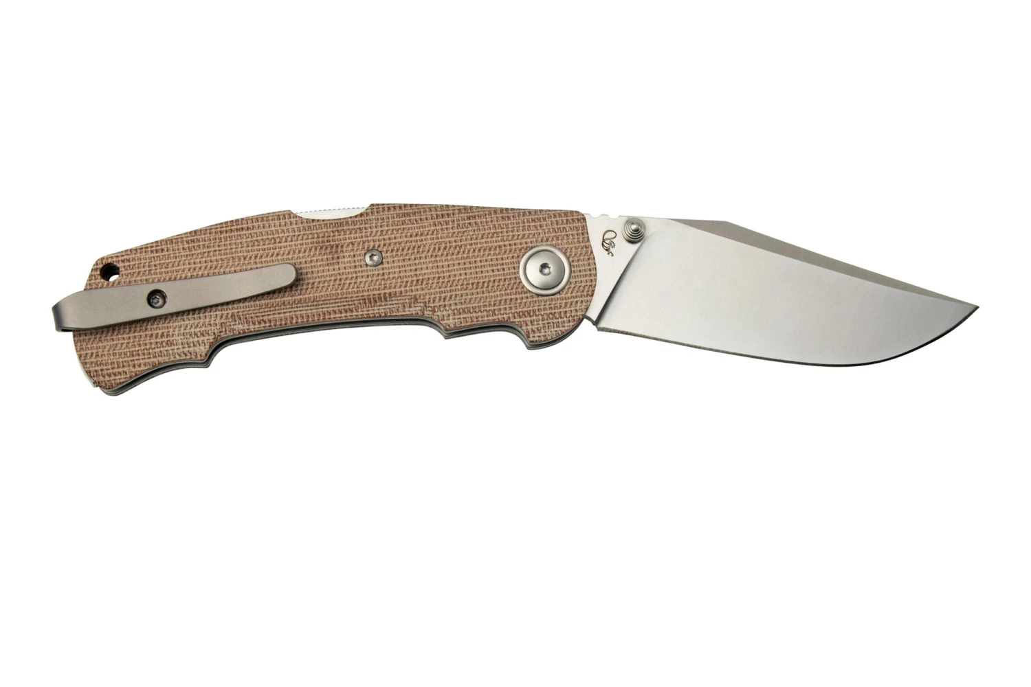 Viper Turn V5988CN Natural Canvas Micarta Navaja, Fabrizio Silvestrelli Design 4 Viper Turn V5988CN Natural Canvas Micarta Navaja, Fabrizio Silvestrelli Design - Imagen 2