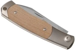 Viper Hug 2 V5994CN Natural Canvas Micarta Navaja, Diseño Sacha Thiel -Leatherman Tienda VPV5994CN 04 viper