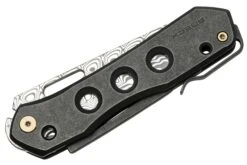 WE Knife Vision R 21031-DS1 Black Titanium, Hakkapella Damasteel Navaja, Diseño Snecx 14 WE Knife Vision R 21031-DS1 Black Titanium, Hakkapella Damasteel Navaja, Diseño Snecx -Leatherman Tienda WKWE21031 DS1 04 weknife