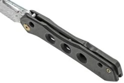 WE Knife Vision R 21031-DS1 Black Titanium, Hakkapella Damasteel Navaja, Diseño Snecx 16 WE Knife Vision R 21031-DS1 Black Titanium, Hakkapella Damasteel Navaja, Diseño Snecx -Leatherman Tienda WKWE21031 DS1 06 weknife