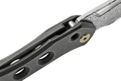 WE Knife Vision R 21031-DS1 Black Titanium, Hakkapella Damasteel Navaja, Diseño Snecx 17 WE Knife Vision R 21031-DS1 Black Titanium, Hakkapella Damasteel Navaja, Diseño Snecx -Leatherman Tienda WKWE21031 DS1 07 weknife