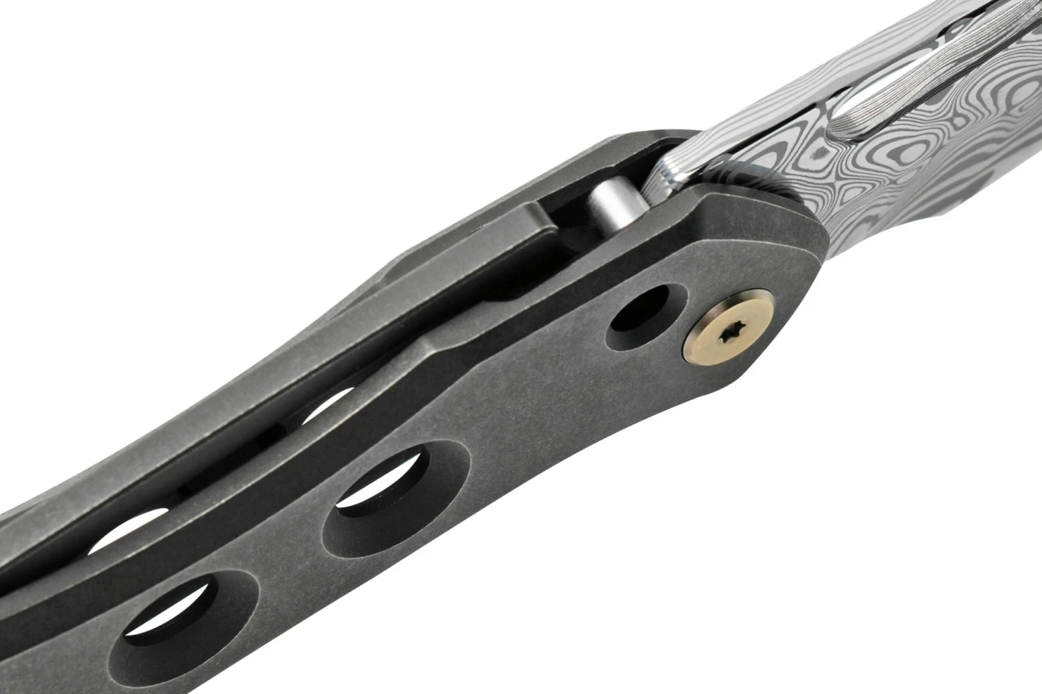 WE Knife Vision R 21031-DS1 Black Titanium, Hakkapella Damasteel Navaja, Diseño Snecx 9 WE Knife Vision R 21031-DS1 Black Titanium, Hakkapella Damasteel Navaja, Diseño Snecx - Imagen 7