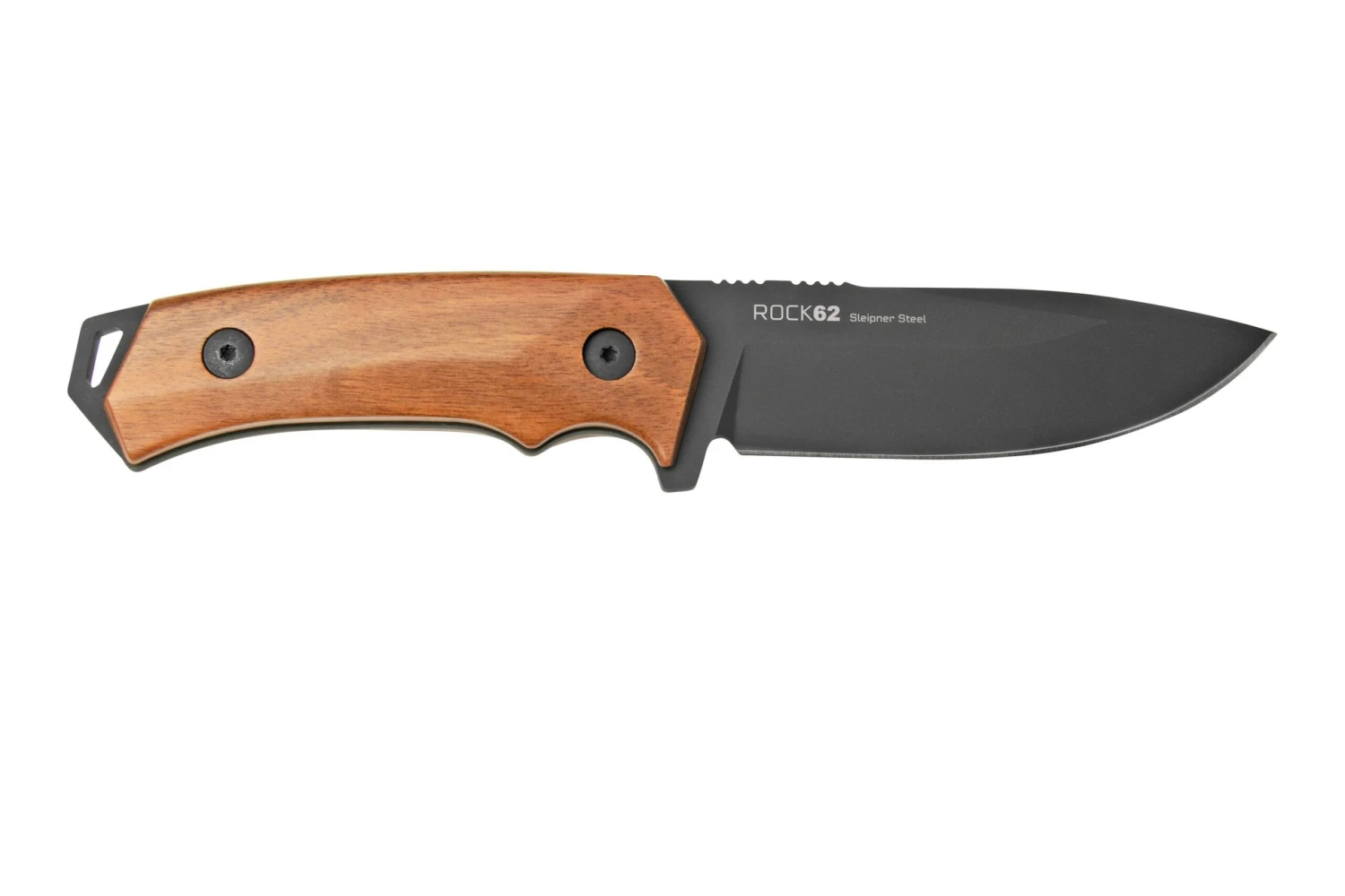 WOOX Rock 62 BUKNF00101 Walnut Plain, Cuchillo Fijo 4 WOOX Rock 62 BUKNF00101 Walnut Plain, Cuchillo Fijo - Imagen 2